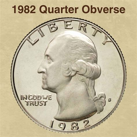 1982 p quarter error list|1982 error quarter worth.